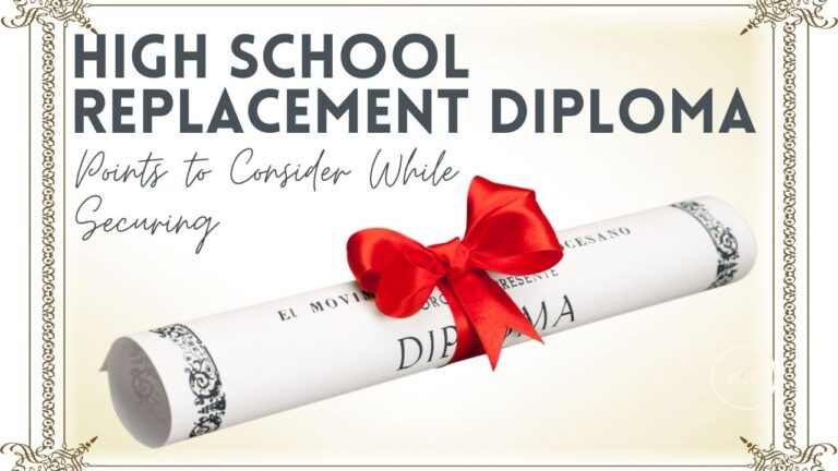 Points to Ponder while Securing a Fast High School Replacement Diploma 4 High School Replacement Diploma 1