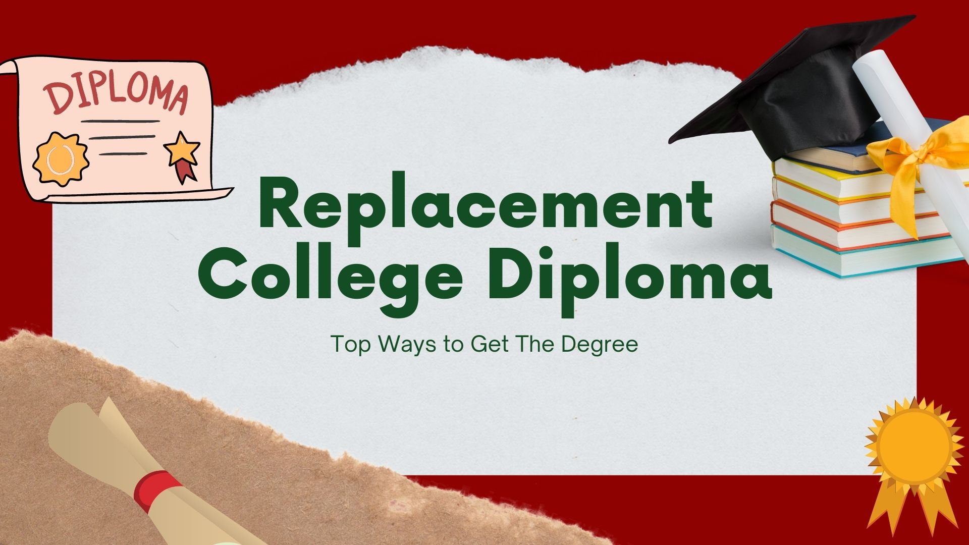 Professional Replacement College Diploma - Advantages and Top Ways to Get the Degree 1 easy way to get replacement college diplomas