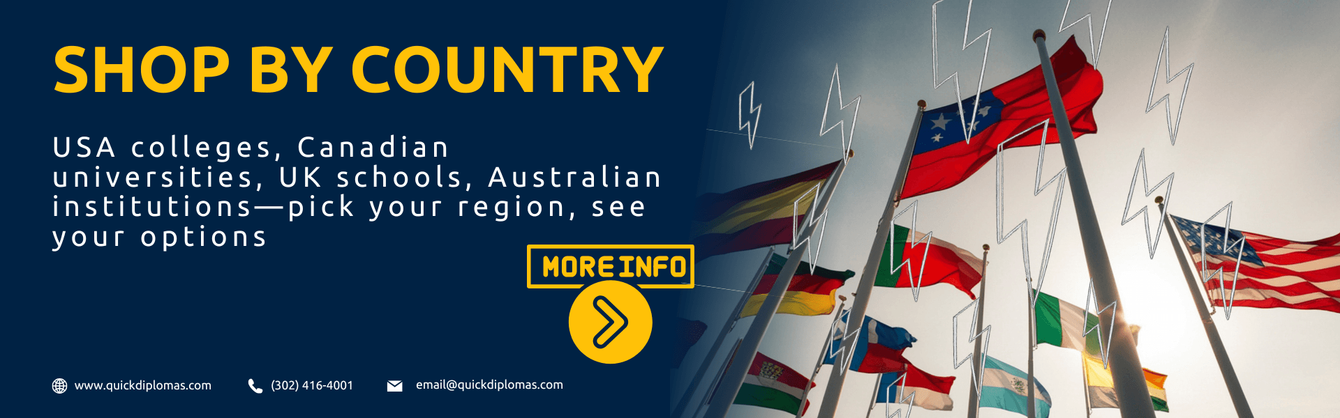 international-college-diplomas-by-country Shop college diplomas by country: USA, Canada, UK, Australia with authentic regional formats and layouts