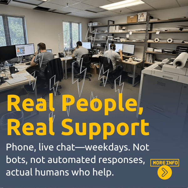 Real customer support team - Human help when you need it - Quick Diplomas