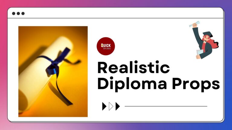 Realistic Diploma Props - Uses and Benefits in Performances 2 realistic diploma props