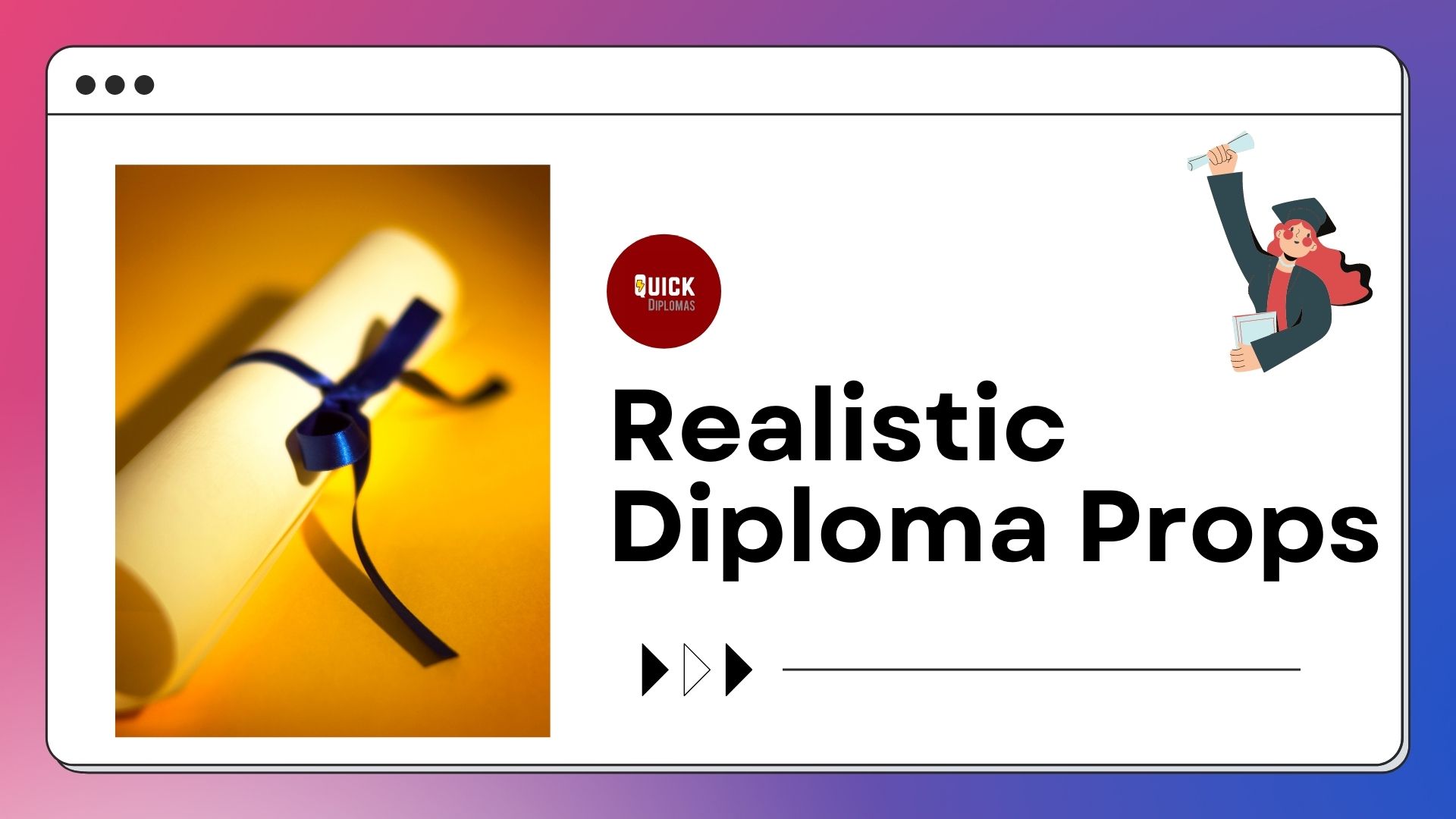 Realistic Diploma Props - Uses and Benefits in Performances 1 realistic diploma props