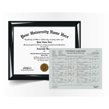 Replacement Associate Diplomas and Transcripts
