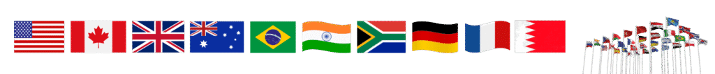 flags from around the world