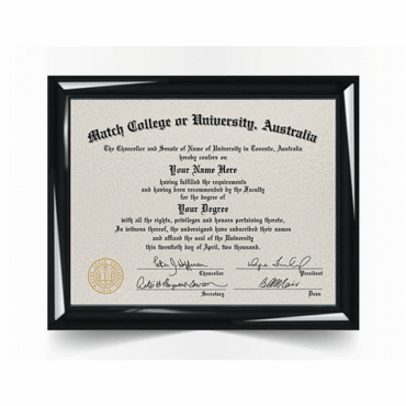 Australia College Diplomas and Transcripts 2 College University Diploma Match, Australia