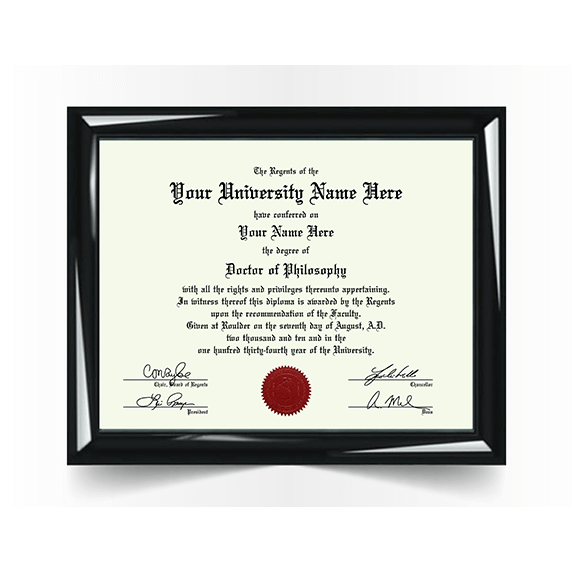 Replacement Doctorate Diploma