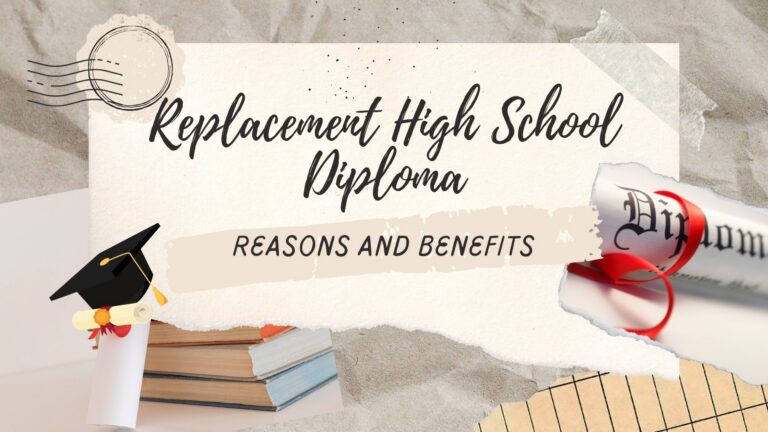 Replacement High School Diploma - Why You Need This and How It Can Benefit 4 replacement high school diploma