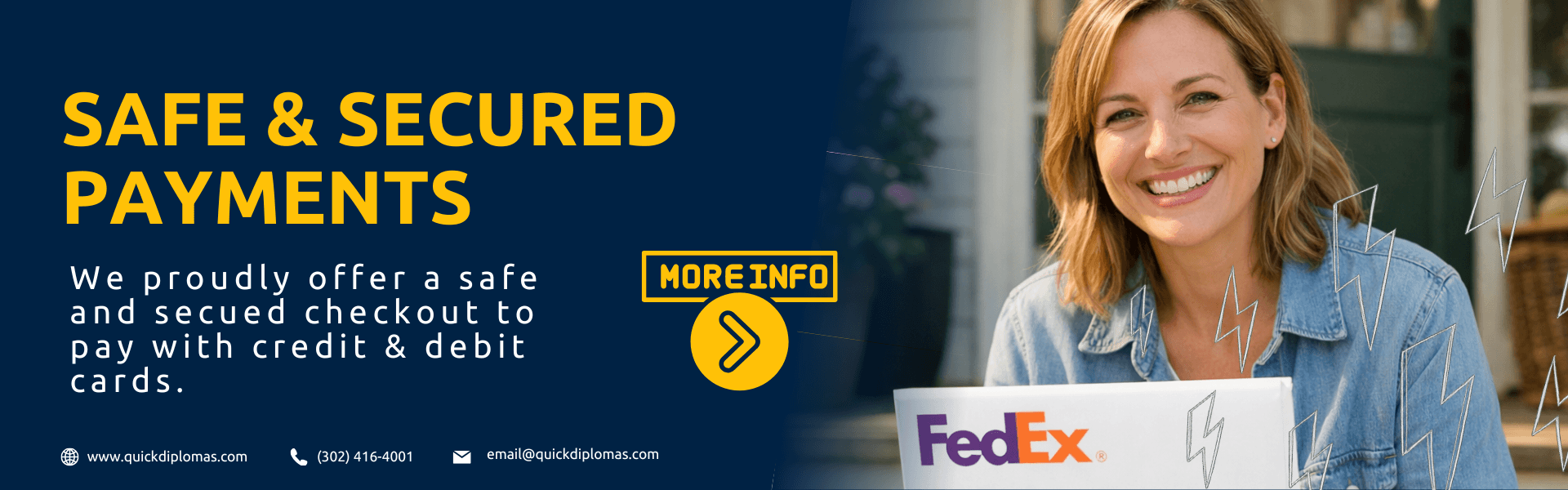 secure-payment-methods-diploma-ordering Safe and secure payment processing for replacement diplomas with encrypted checkout and major credit cards
