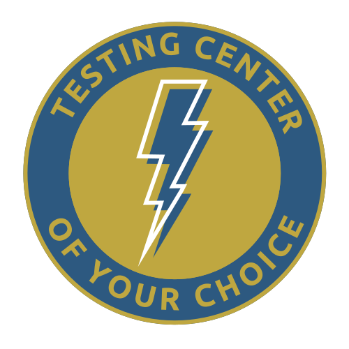 testing center of your choice